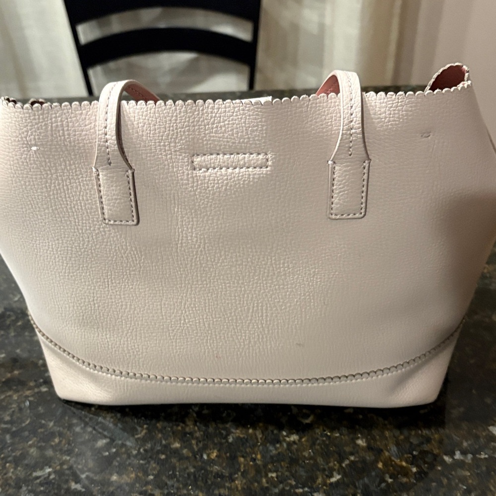 kate spade blush pink bow tote - Picture 5 of 11